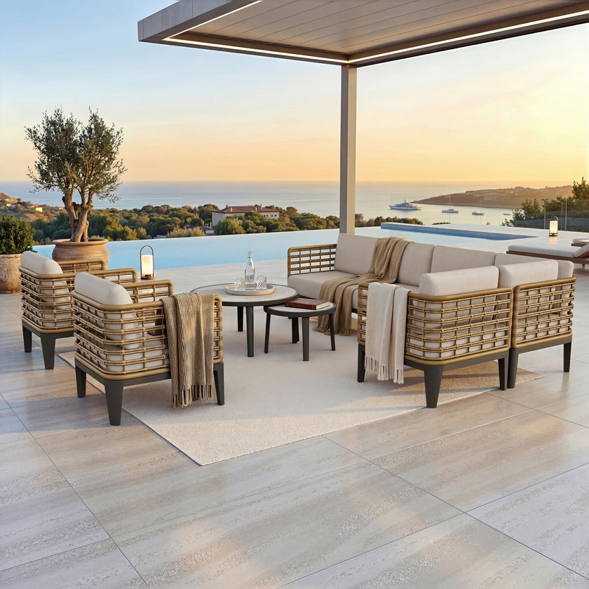 Gramercy 8pc Outdoor Sectional