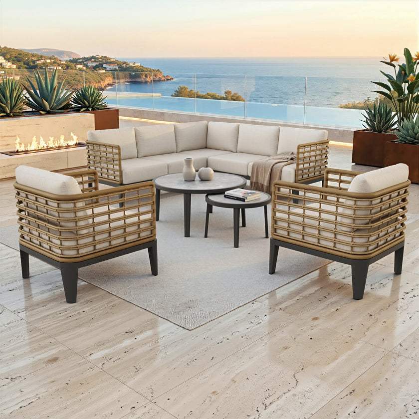 Gramercy 8pc Outdoor Sectional