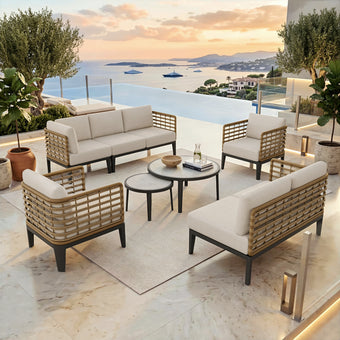 Gramercy 8pc Outdoor Sectional