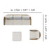 Jamison 3pc Sofa Set