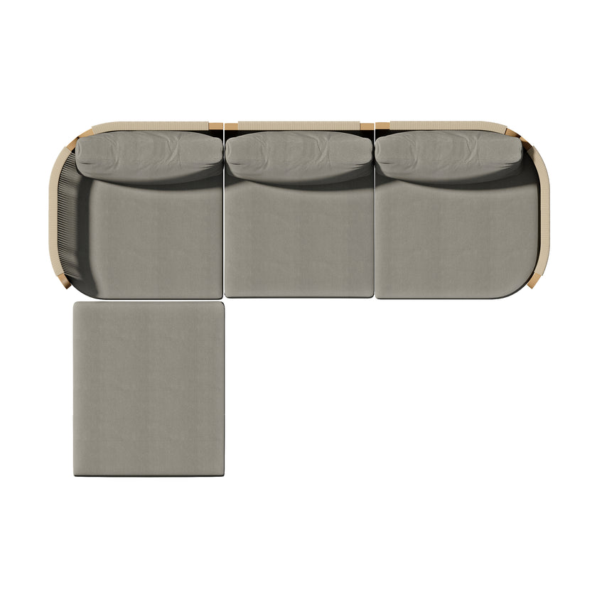 Mila 4pc Sectional