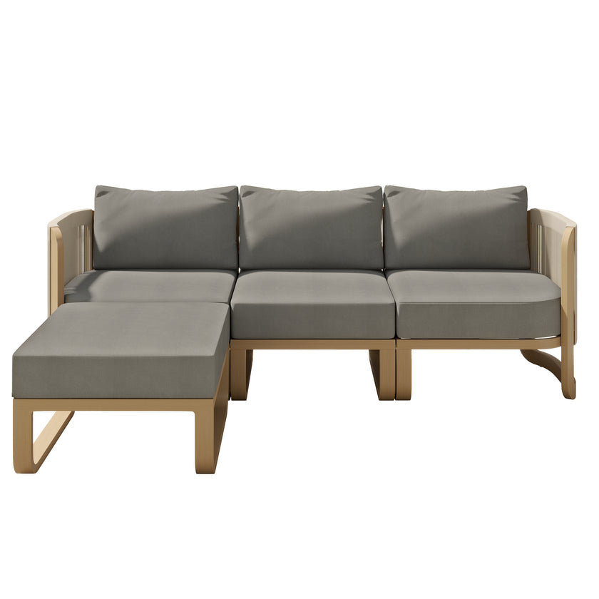 Mila 4pc Sectional