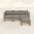 Mila 4pc Sectional