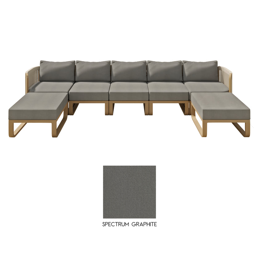 Mila 7pc Sectional
