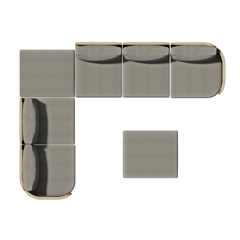 Mila 7pc Sectional