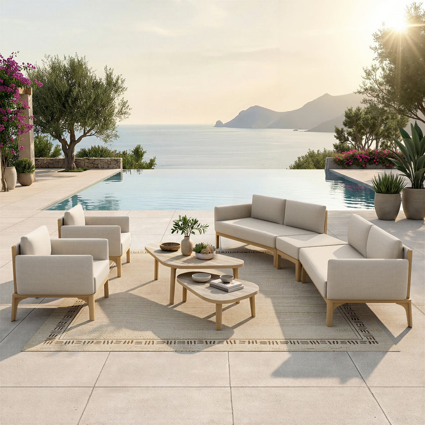 Sedona 7pc Outdoor Conversation Set