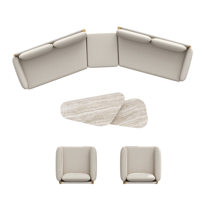 Sedona 7pc Outdoor Conversation Set