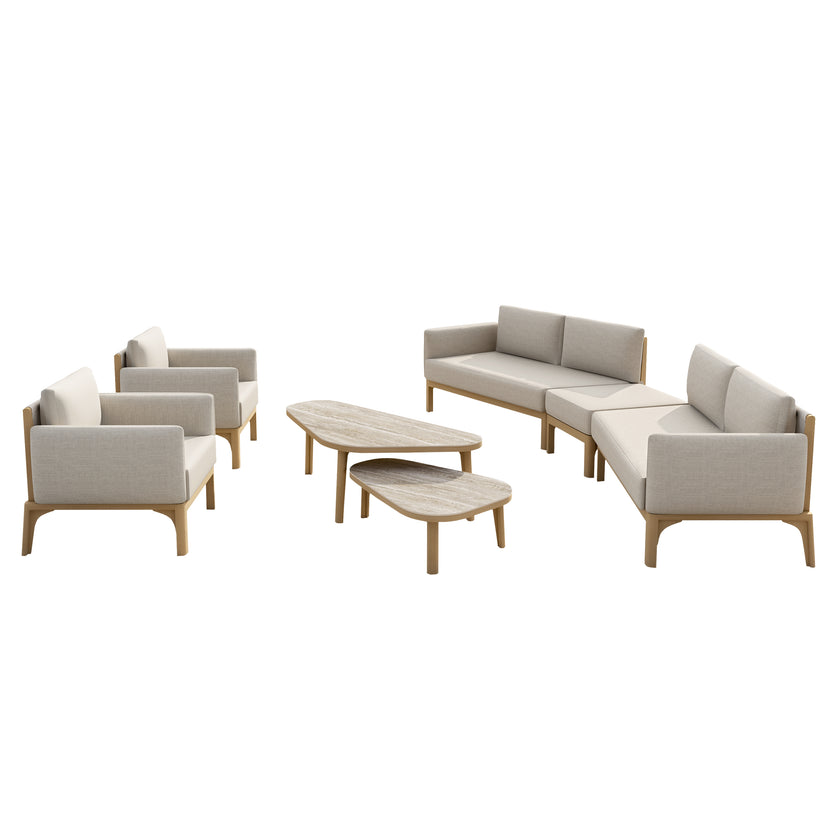 Sedona 7pc Outdoor Conversation Set