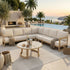 Sicily 6pc Outdoor Sectional