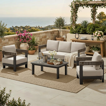 Marabella 4pc Outdoor Seating Set