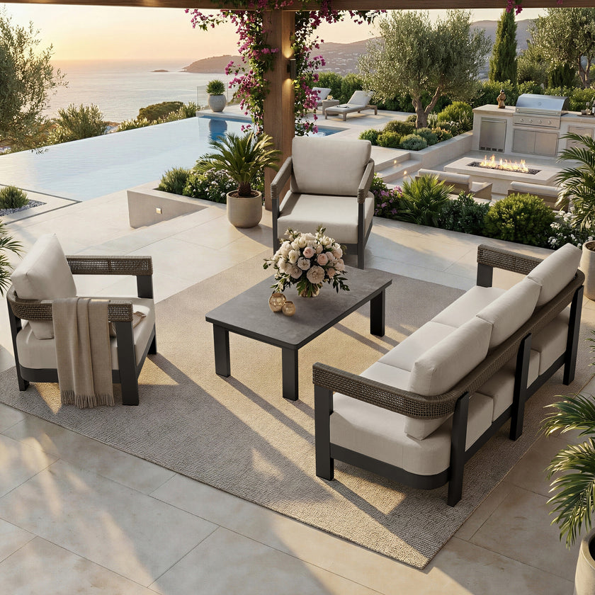 Marabella 4pc Outdoor Seating Set