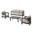 Marabella 4pc Outdoor Seating Set