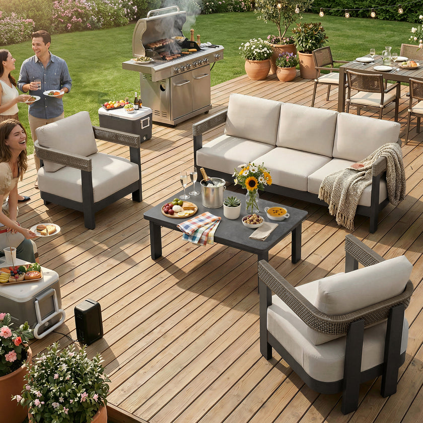 Marabella 4pc Outdoor Seating Set