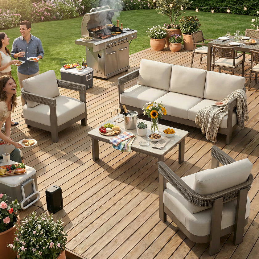 Marabella 4pc Outdoor Seating Set