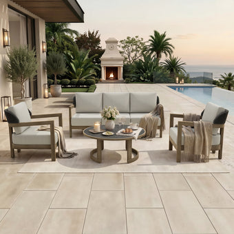 Oslo 4pc Outdoor Seating Set