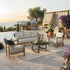Oslo 4pc Outdoor Seating Set