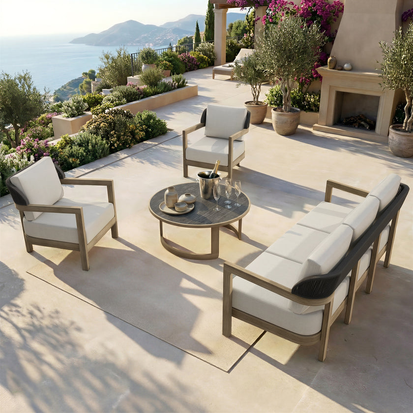 Oslo 4pc Outdoor Seating Set