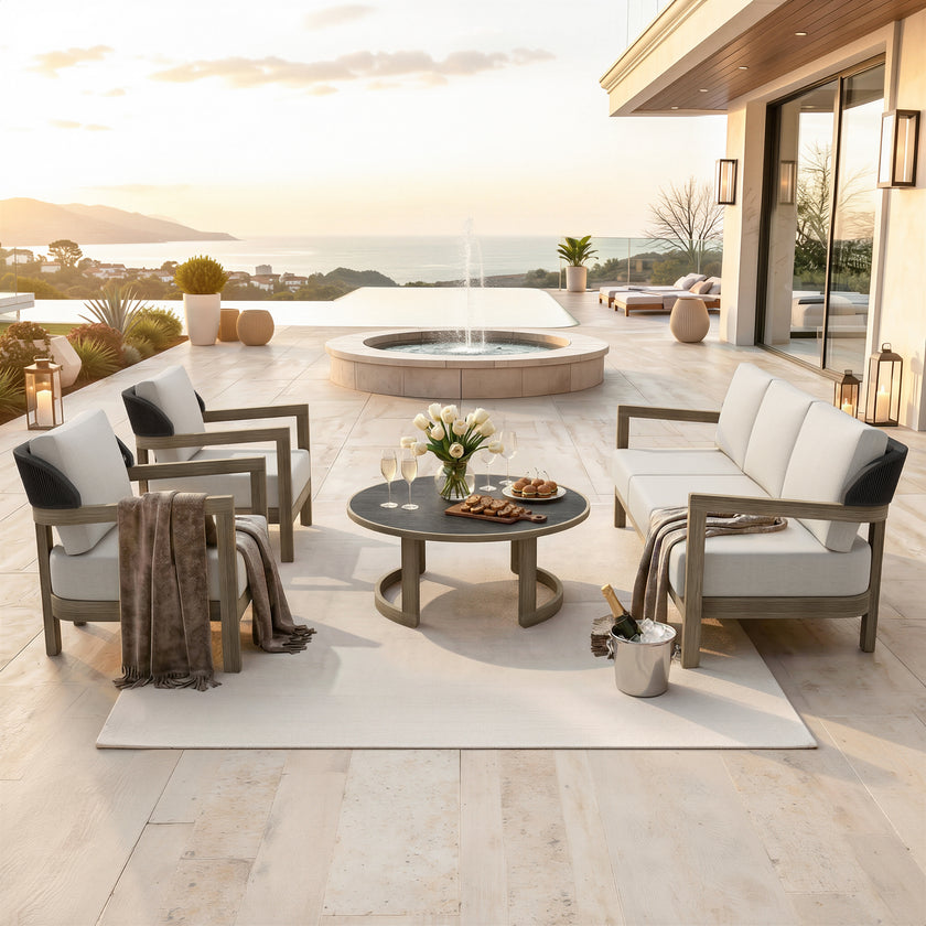 Oslo 4pc Outdoor Seating Set