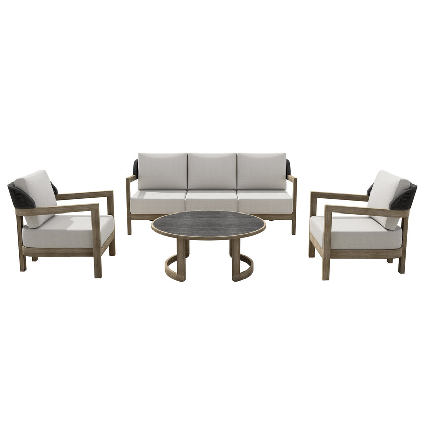 Oslo 4pc Outdoor Seating Set
