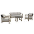 Oslo 4pc Outdoor Seating Set