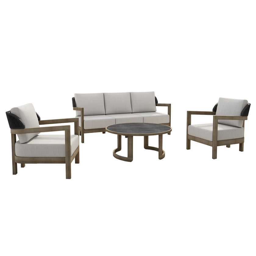 Oslo 4pc Outdoor Seating Set