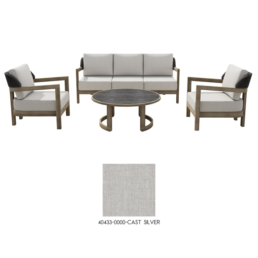 Oslo 4pc Outdoor Seating Set