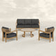 Oslo 4pc Outdoor Seating Set