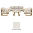 Sicily 4pc Patio Conversation Set