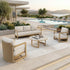 Sicily 4pc Patio Conversation Set