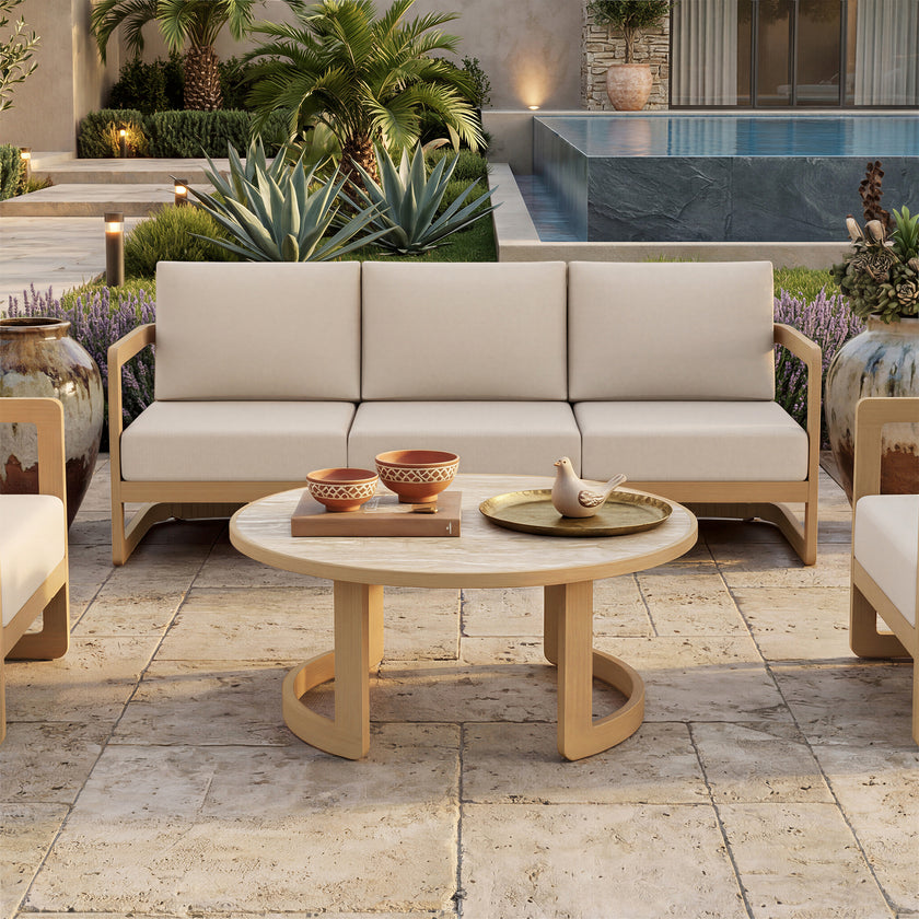 Sicily 4pc Patio Conversation Set