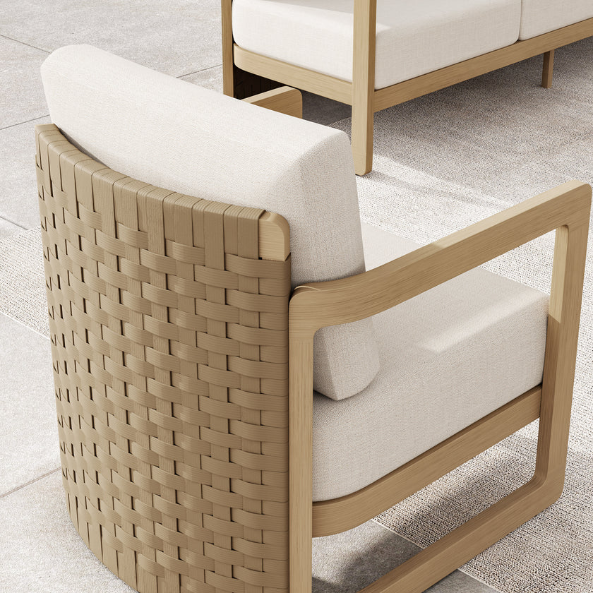 Sicily 4pc Patio Conversation Set