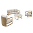 Sicily 4pc Patio Conversation Set