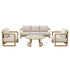 Sicily 4pc Patio Conversation Set