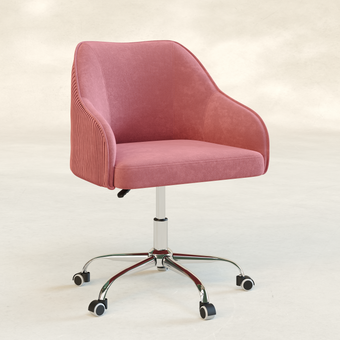 Velvet Office Chair
