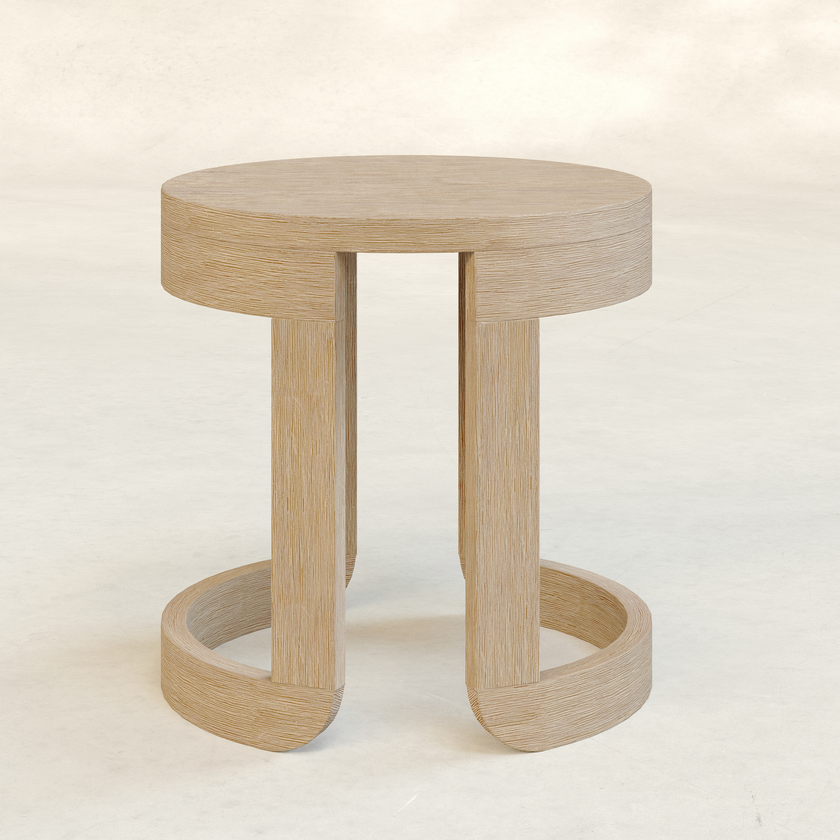 Solid Wood Side Table