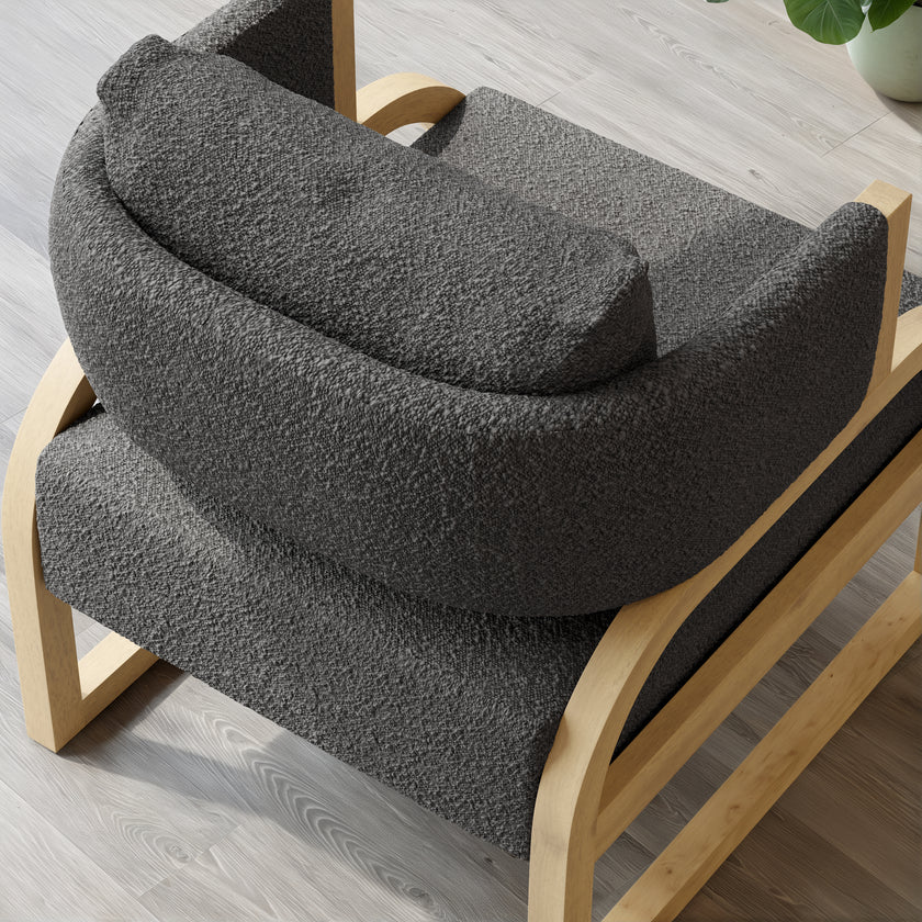 Teddy Velvet Arm Chair