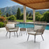 2-Person Wicker  Seating Set