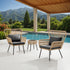 2-Person Wicker  Seating Set