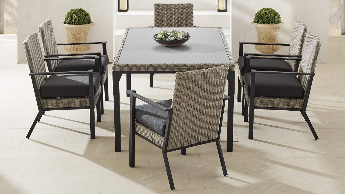 Celestial Collection - 7-Piece Modern Dining Set