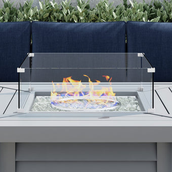 Fire Table Wind Guard (Squre)